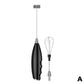 Electric Milk Frother Battery-Powered Handheld Foamer Coffee Cream
