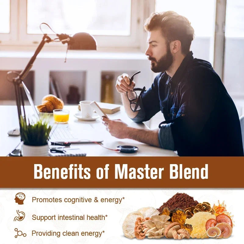 30 Serving Coffee: Drink 1 delicious cup daily for a month to boost energy, focus, mood & gut health.