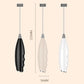 Electric Milk Frother Battery-Powered Handheld Foamer Coffee Cream