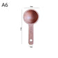 Wooden Measuring Spoon Beech Walnut Material 7.5-45ML Non-Toxic Portable Kitchen Tool for Daily Cooking Baking DIY Dessert
